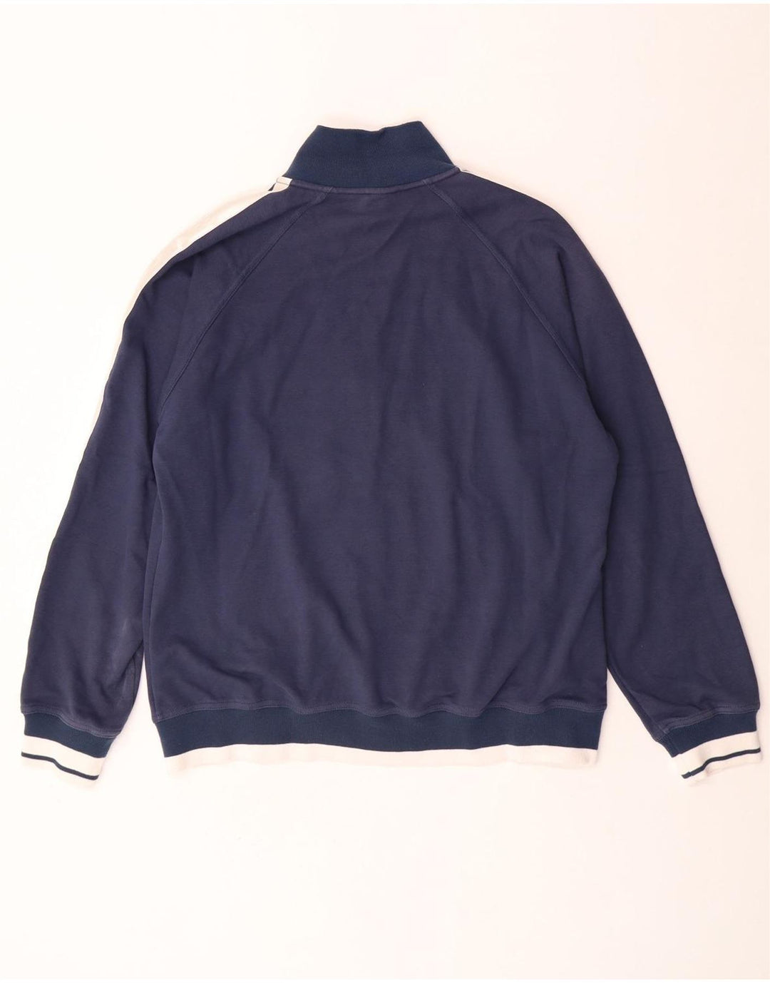 Ανδρική αθλητική φόρμα ASICS Top Jacket 2XL Navy Blue Colourblock Βαμβακερό