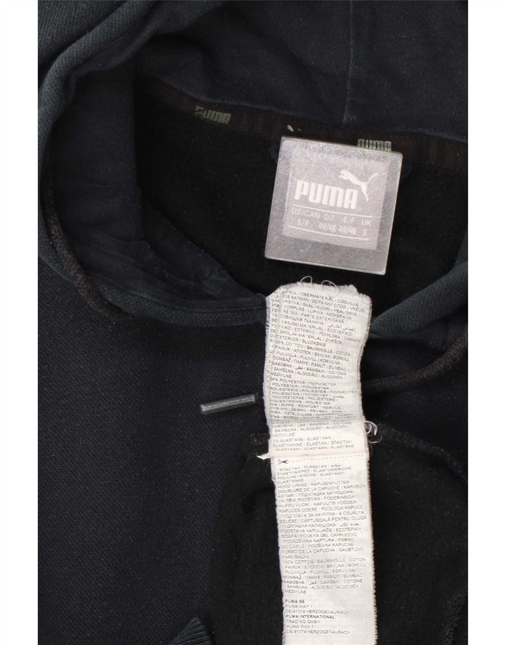 Ανδρικό πουλόβερ με κουκούλα με φερμουάρ Puma Μικρό μπλε ναυτικό βαμβακερό