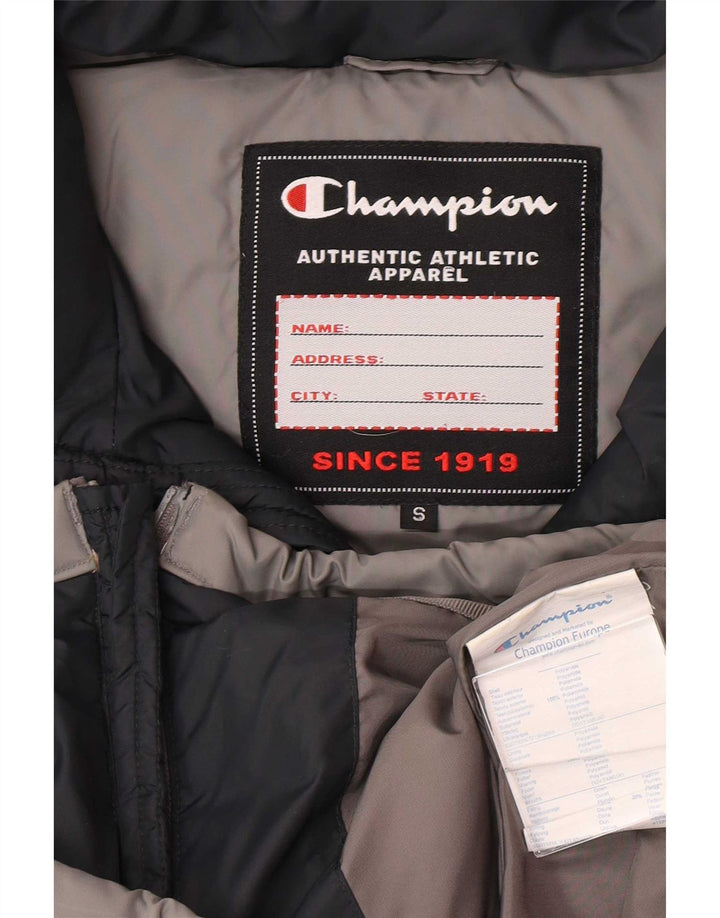 Champion ανδρικό υπερμεγέθη τζάκετ UK 10 Small Grey Colourblock