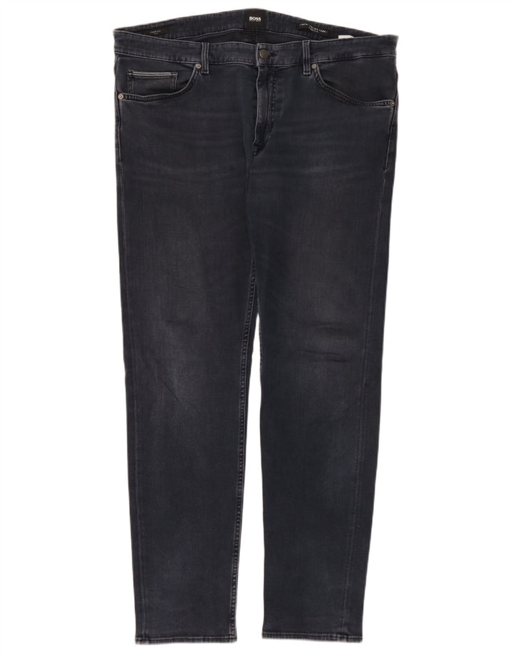 Ανδρικό τζιν Hugo Boss Slim W38 L34 Μπλε βαμβακερό