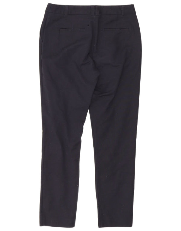 Oasis Γυναικείο Slim παντελόνι Chino UK 8 Small W28 L26 Navy Blue Cotton