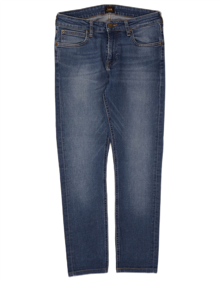 Lee Womens Malone Slim Jeans W30 L27 Μπλε βαμβακερό