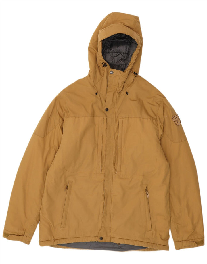 Ανδρικό μπουφάν με κουκούλα Fjall Raven UK 42 XL Beige