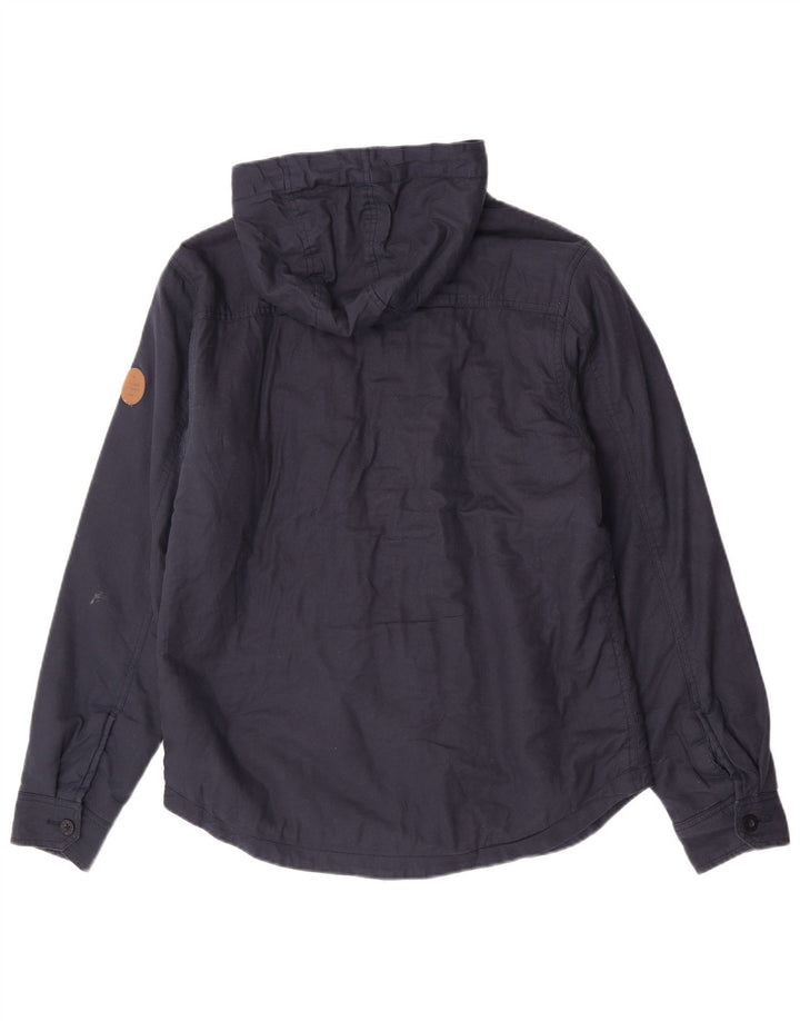 Ανδρικό μπουφάν με κουκούλα Rip Curl Utility UK 38 Medium Navy Blue Cotton