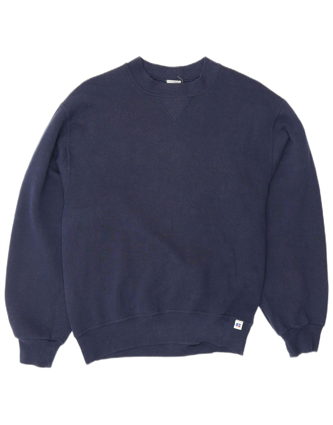 Russell Athletic Boys Φούτερ Jumper 13-14 ετών Μεγάλο Navy Blue βαμβακερό