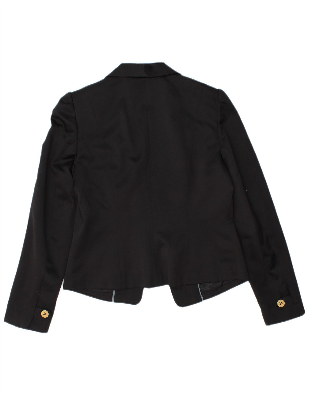 Γυναικείο μπουφάν MONSOON Crop Open Blazer UK 10 Small Black Polyester