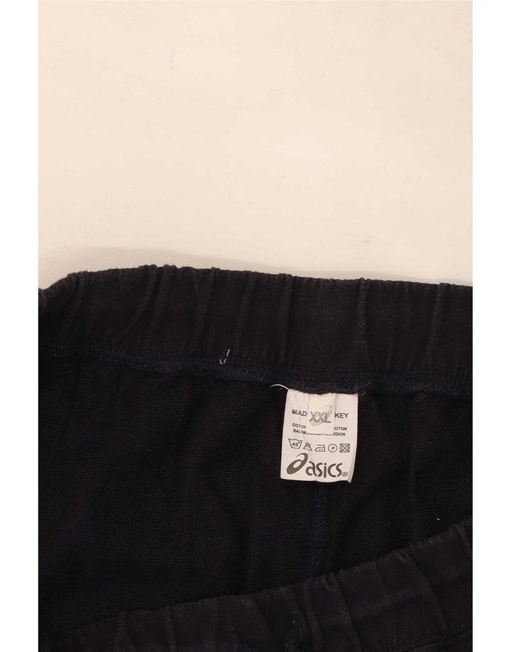 Γυναικεία αθλητική φόρμα Asics Παντελόνι 2XL Navy Blue Cotton