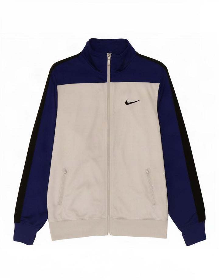 Γυναικεία φόρμα Nike Top Jacket UK 18 XL White Colourblock Polyester