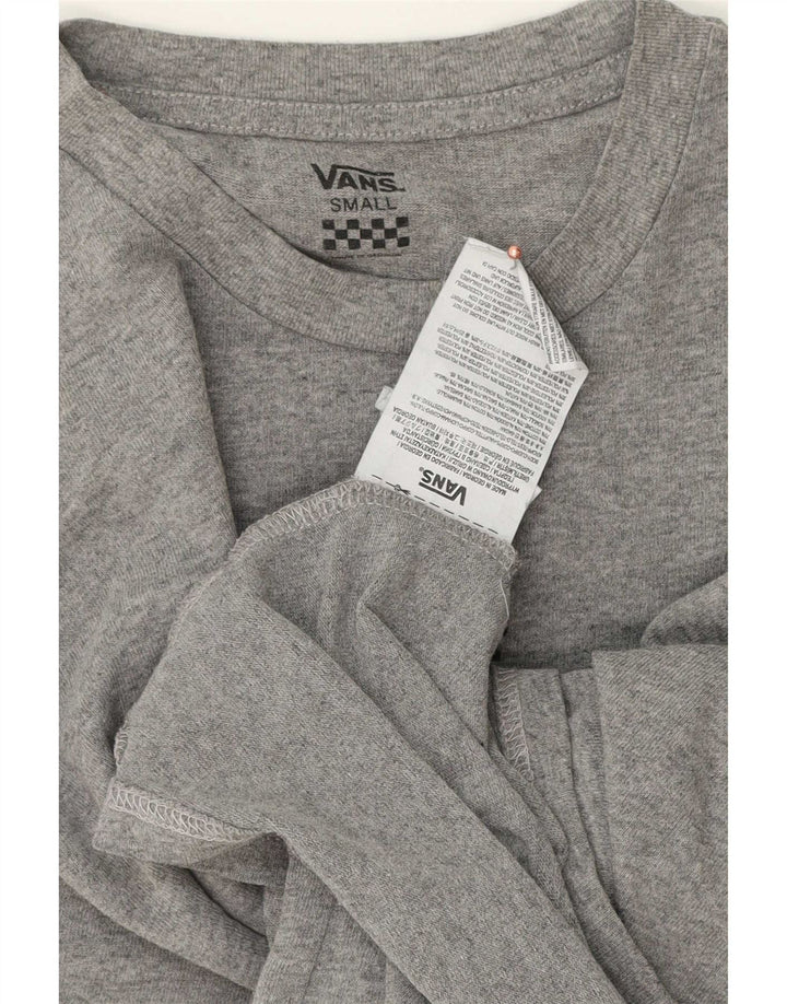Ανδρικό T-Shirt Vans Μπλουζάκι από βαμβακερό μικρό γκρι χρώμα