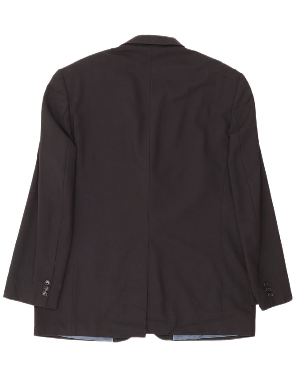 Marks & Spencer Ανδρικό μπουφάν blazer UK 44 XL Navy Blue Polyester