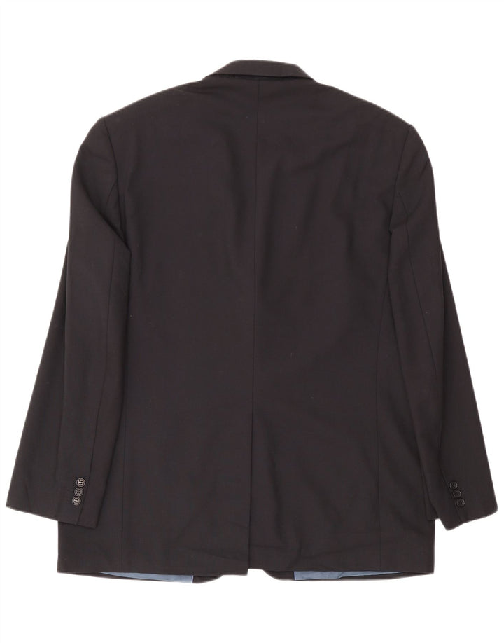 Marks & Spencer Ανδρικό μπουφάν blazer UK 44 XL Navy Blue Polyester