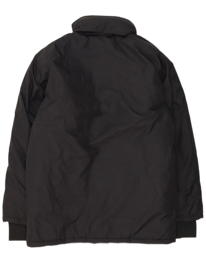 Ανδρικό γραφικό μπουφάν με επένδυση Umbro UK 42 XL μαύρο πολυεστέρα