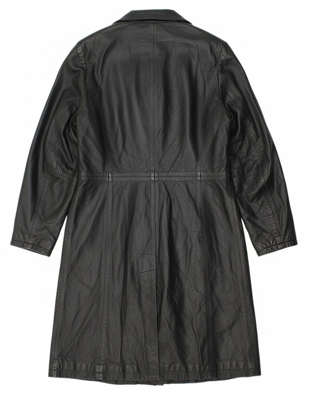 Roberta Ferrini Γυναικείο Δερμάτινο Παλτό IT 44 Medium Black Leather