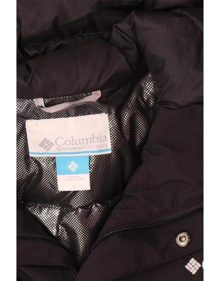 Ανδρικό μπουφάν με κουκούλα Columbia UK 36 Small Black Polyester