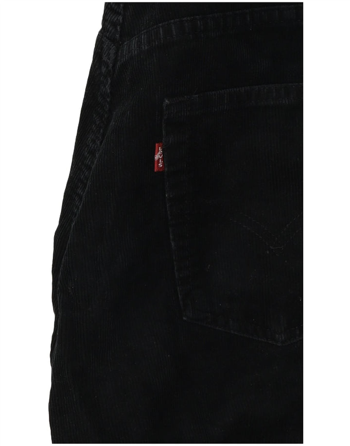 Γυναικείο κοτλέ παντελόνι Levi's Bootcut W30 L27 Μαύρο