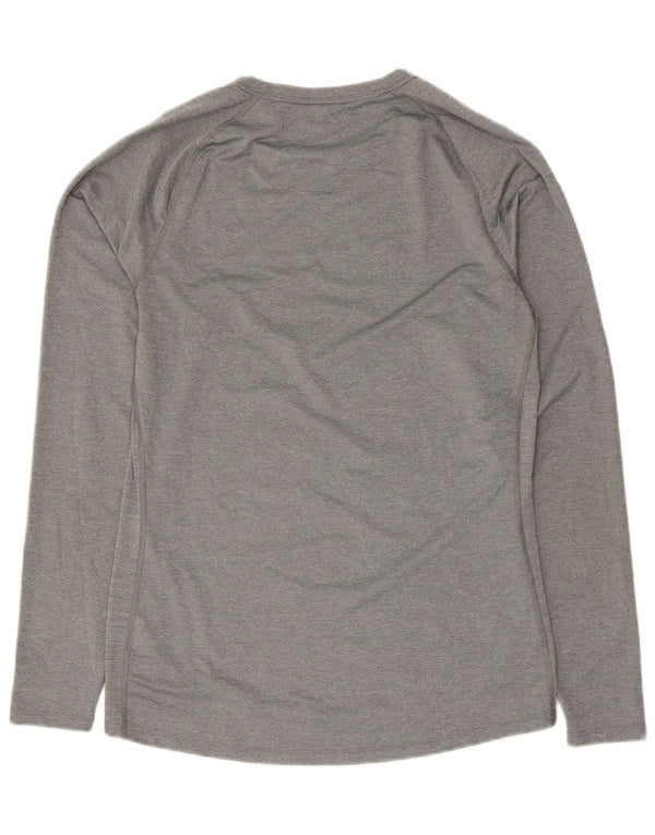 Ανδρικό τοπ Nike Dri Fit Μακρυμάνικο XL Γκρι πολυεστέρας