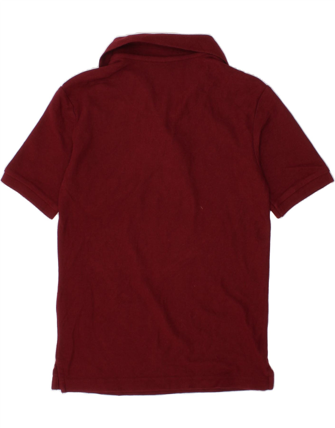 IZOD Boys Graphic Regular Polo Shirt 10-11 Years Medium Maroon Cotton Vintage Izod and Second-Hand Izod from Messina Hembry 