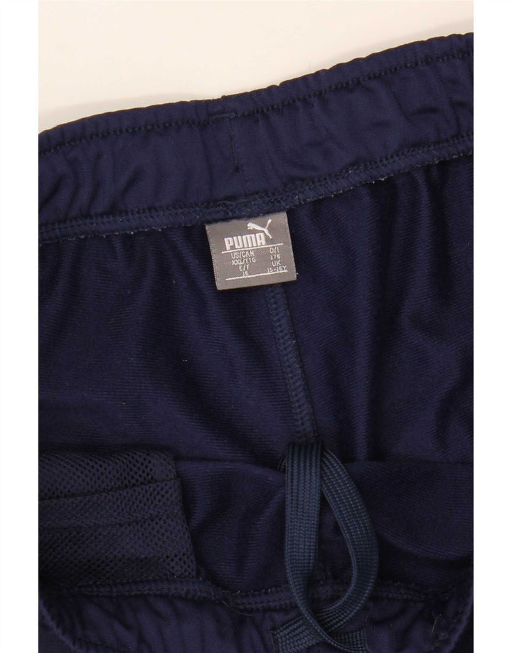 Puma Boys αθλητική φόρμα παντελόνι 15-16 ετών Navy Blue Polyester