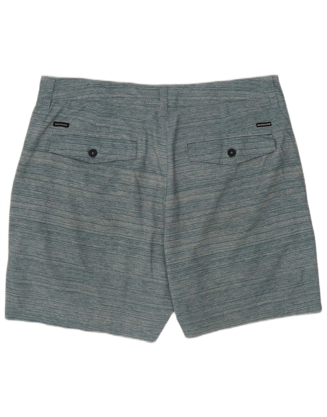 Ανδρικό σορτς Chino Quiksilver W33 με μεσαίο πράσινο ριγέ
