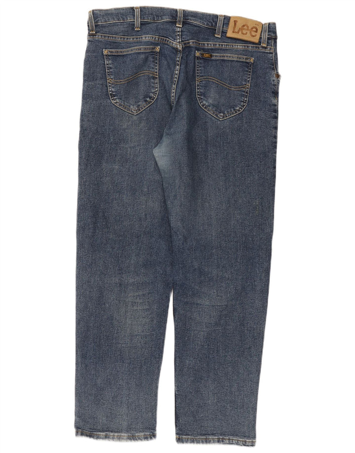 LEE Ανδρικό τζιν Brooklyn Straight W38 L30 Blue Cotton