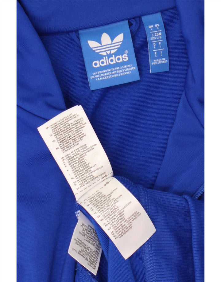 Ανδρική αθλητική φόρμα Adidas Top Jacket μεγάλο μπλε πολυεστέρα