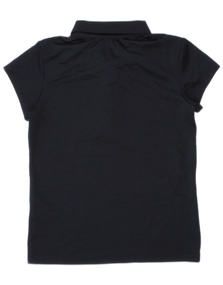 Izod Girls κανονική μπλούζα πόλο 7-8 ετών Small Navy Blue Polyester