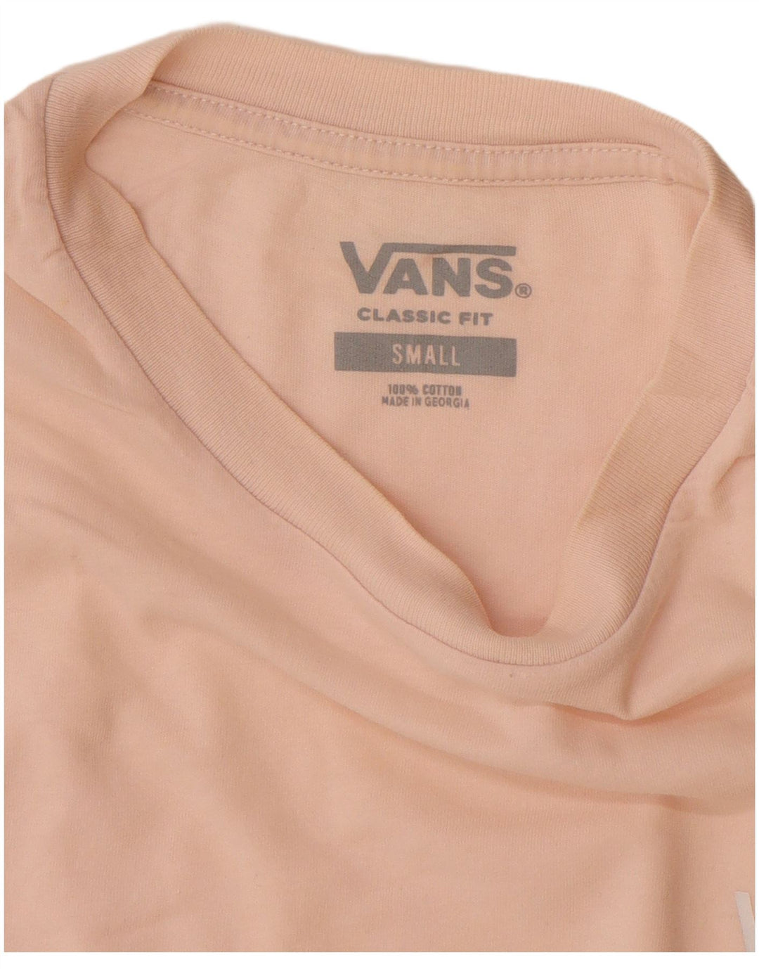 Ανδρικό μπλουζάκι VANS Classic Fit Top Μικρό ροζ βαμβακερό