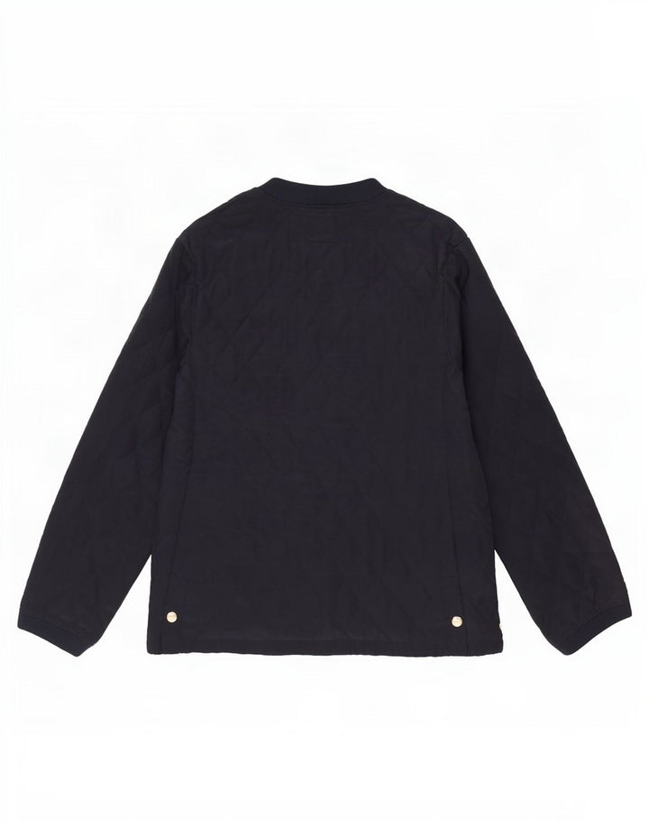 Husky γυναικείο καπιτονέ μπουφάν UK 12 Medium Navy Blue Polyester