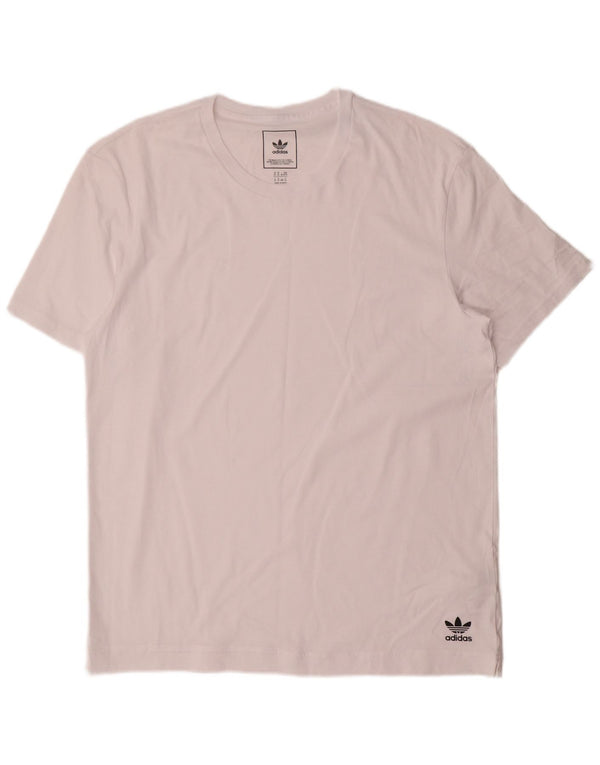 Ανδρικό T-Shirt Adidas Top XL Λευκό βαμβακερό