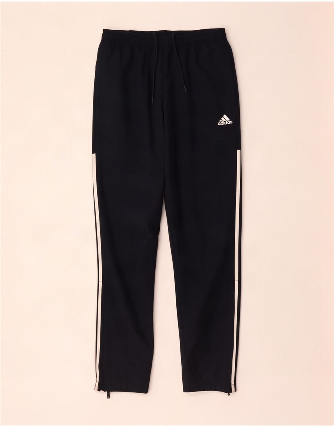 Ανδρική αθλητική φόρμα Adidas, μεσαίο μαύρο πολυεστέρα