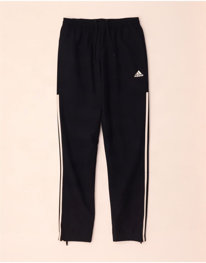 Ανδρική αθλητική φόρμα Adidas, μεσαίο μαύρο πολυεστέρα