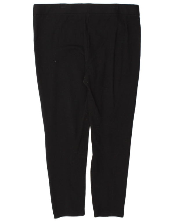 Marks & Spencer Womens Skinny Casual Trousers UK 18 XL W38 L27 Black