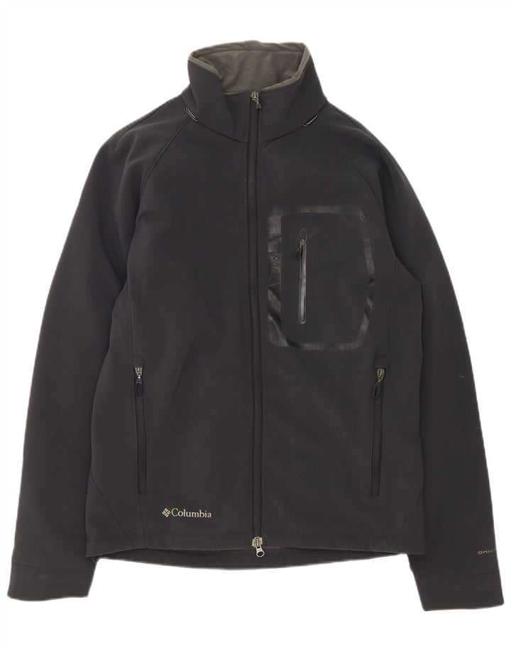 Ανδρικό μπουφάν Columbia Titanium Windbreaker UK 38 Medium Black Polyester