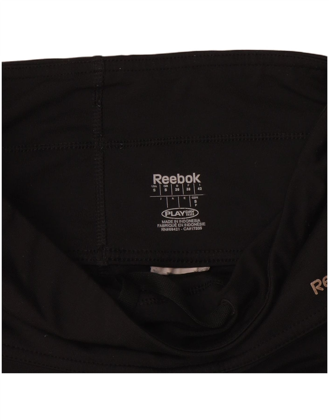 REEBOK Γυναικεία Κολάν UK 10 Small Black