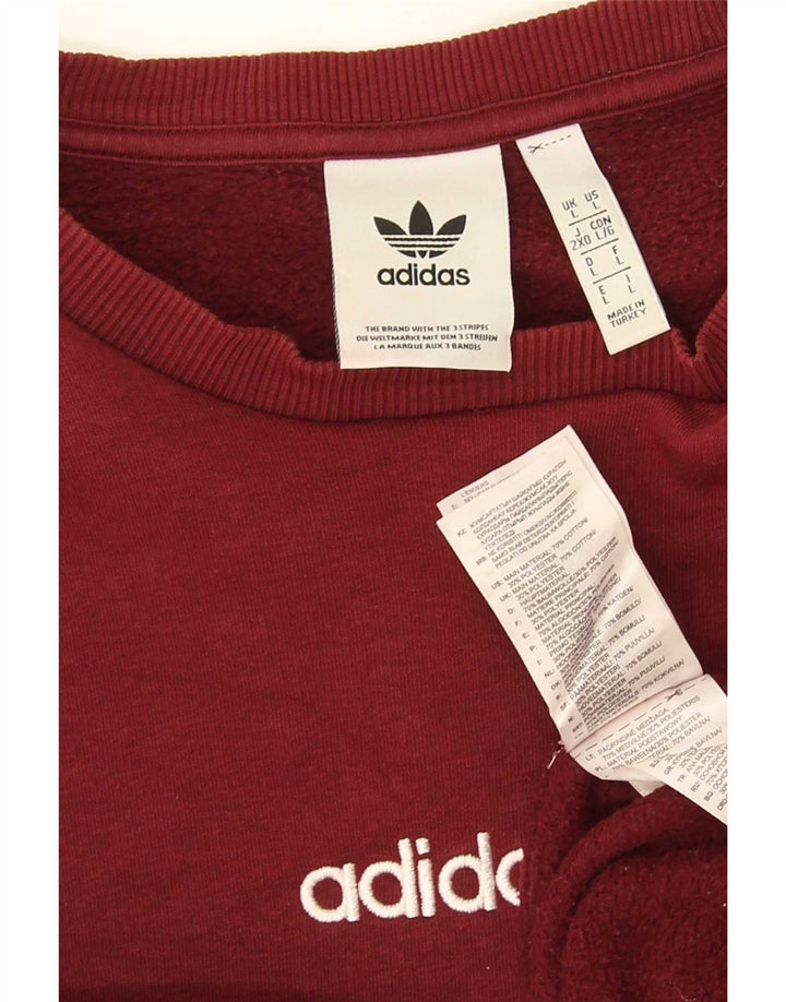 Ανδρικό γραφικό φούτερ Adidas Jumper μεγάλο βαμβακερό βαμβακερό