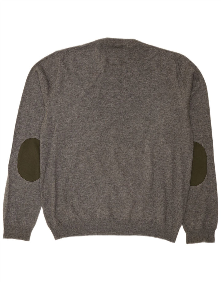 Sun68 Ανδρικό πουλόβερ με κανονική εφαρμογή Crew Neck Jumper XL Γκρι μαλλί