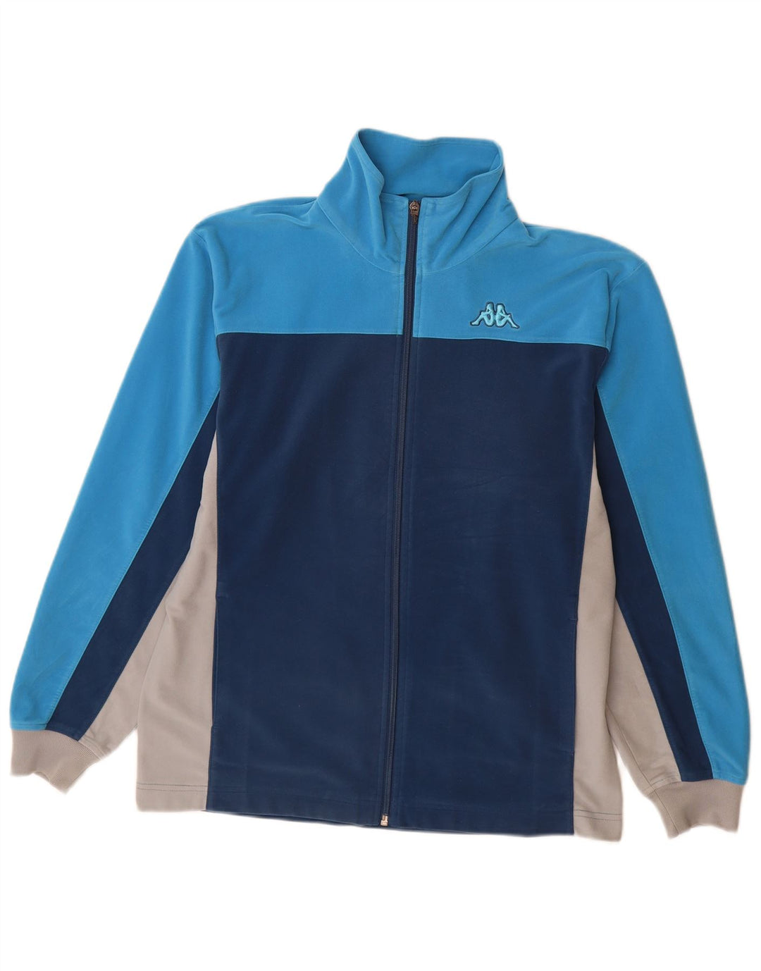 Ανδρική φόρμα KAPPA Top Jacket Small Blue Colourblock Polyester