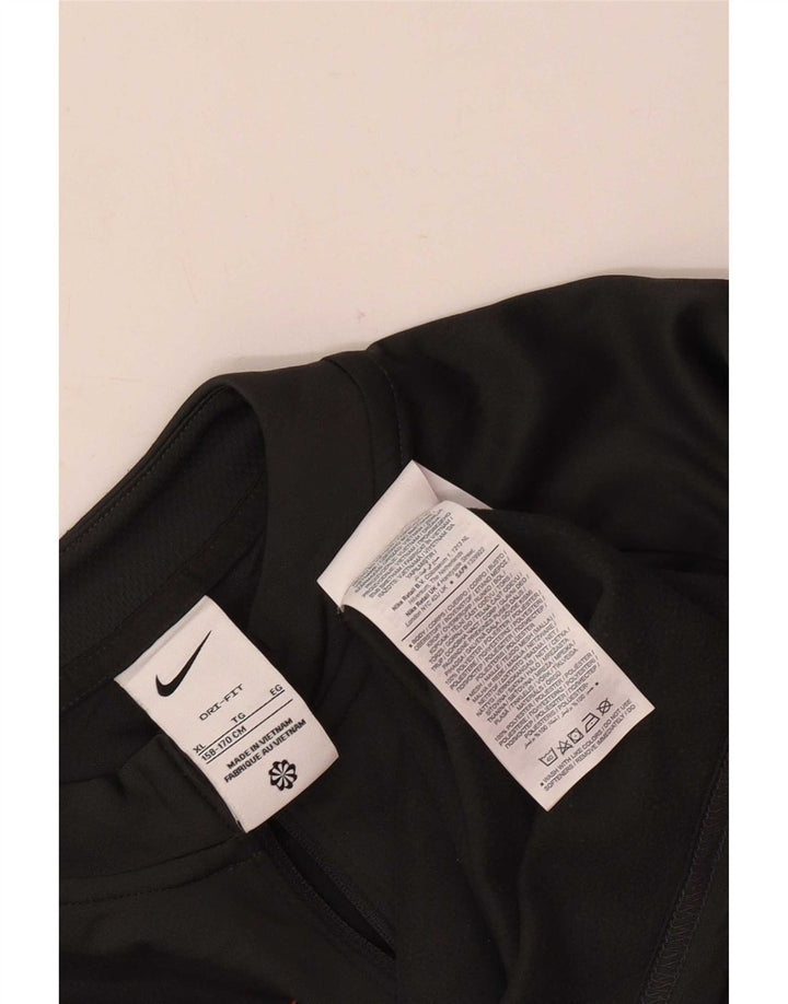 Nike Boys Dri Fit πουλόβερ αθλητική φόρμα 13-14 ετών XL Grey Colourblock