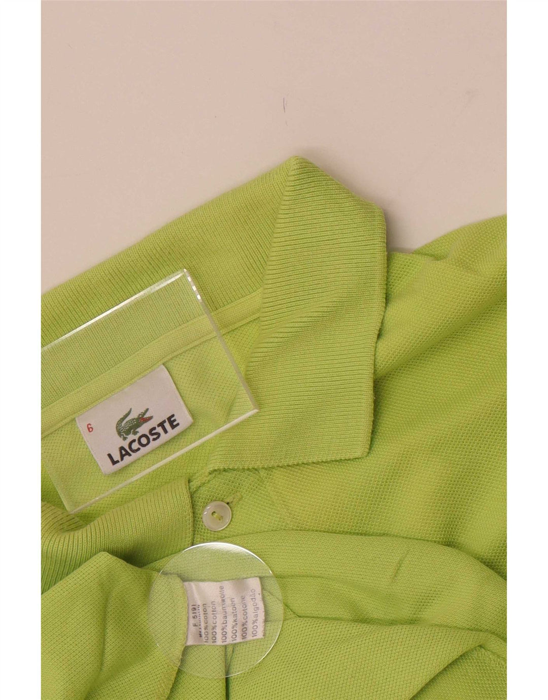 Ανδρικό πουκάμισο πόλο Lacoste 6 XL Πράσινο