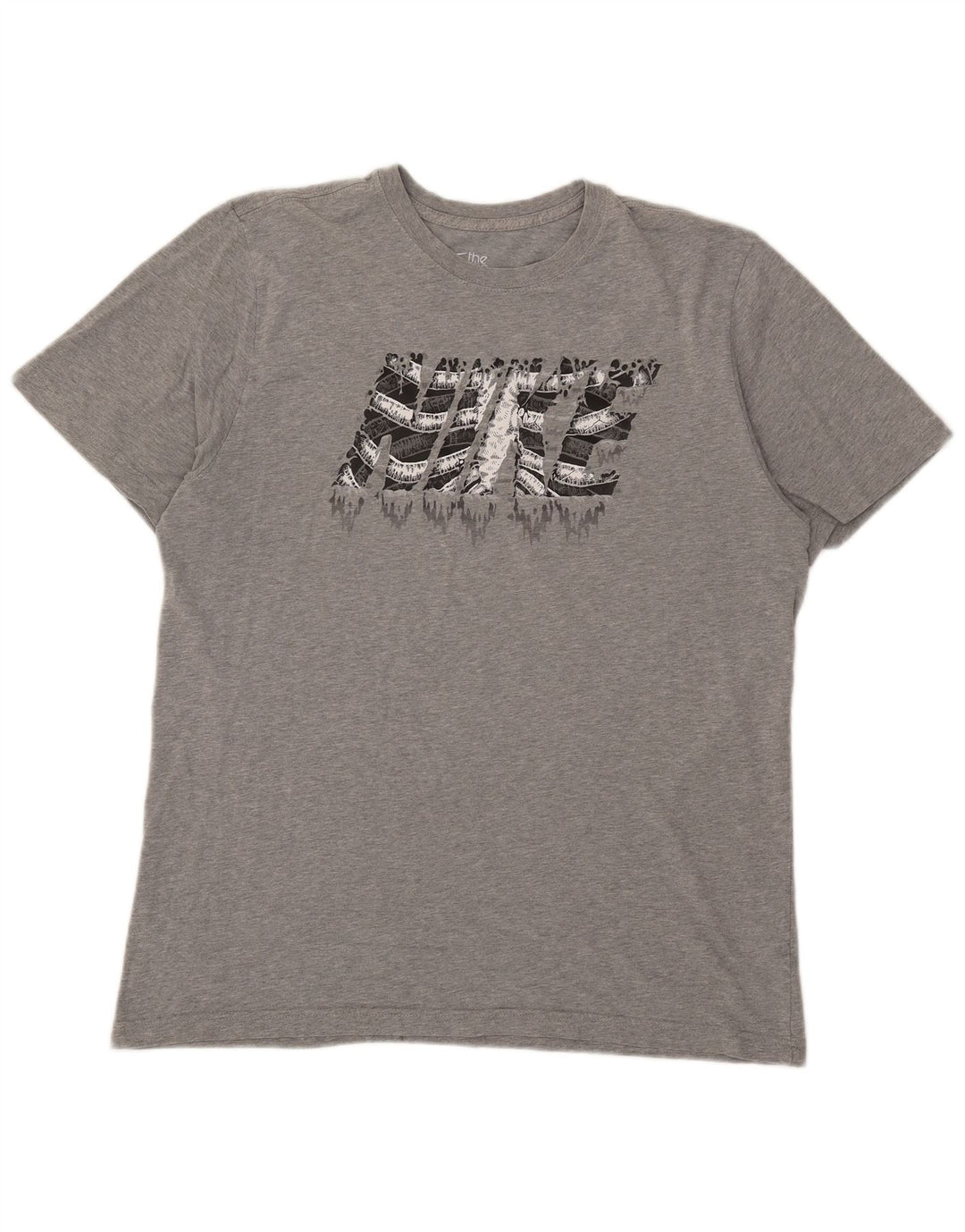 Ανδρικό μπλουζάκι με γραφικά Nike Standard Fit Top XL Grey