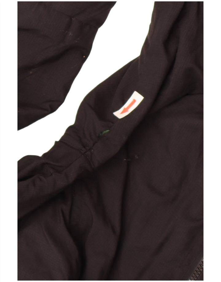 Superdry Γυναικείο Windcheater Hooded Windbreaker Jacket UK 14 Medium Black