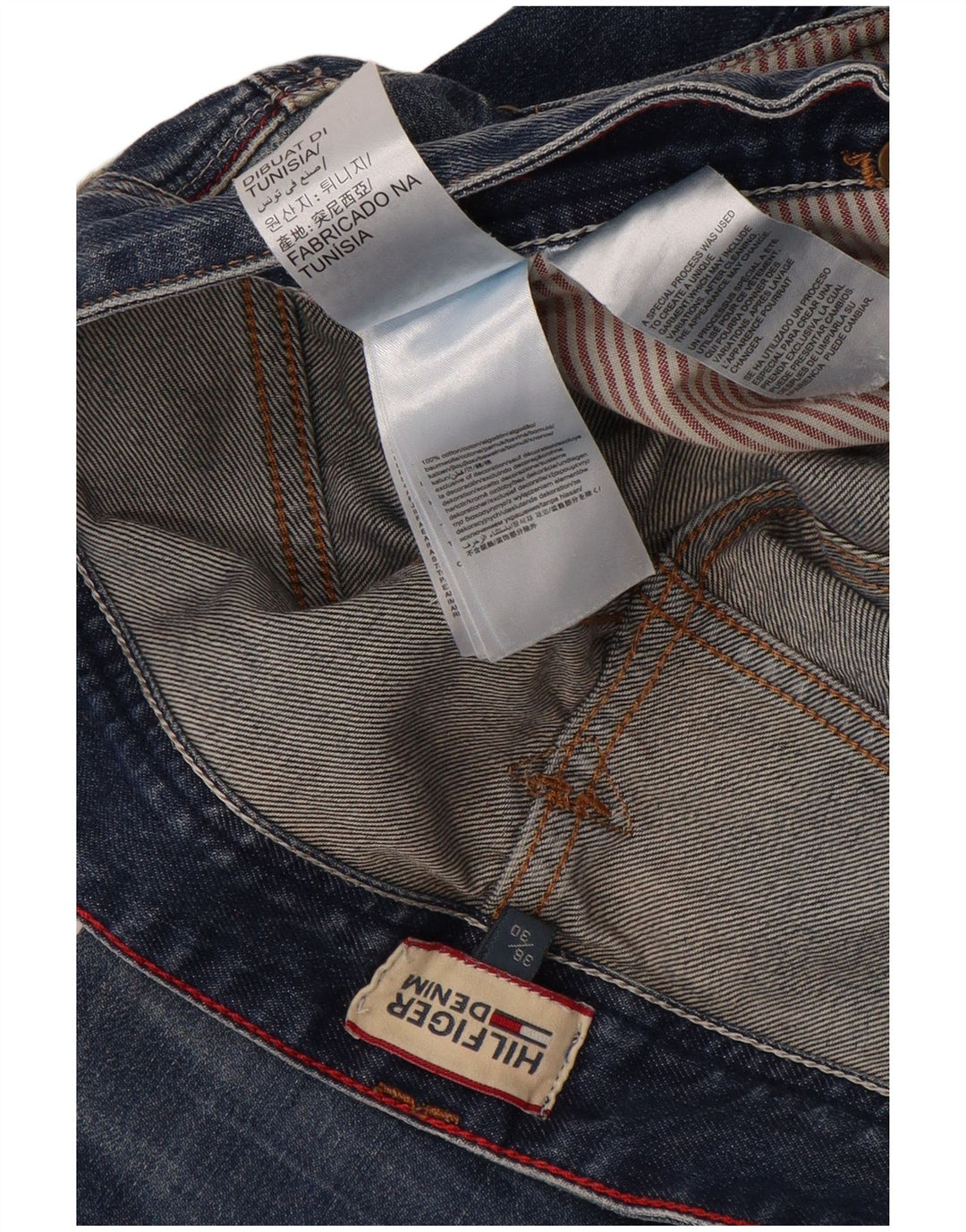 Ανδρικό τζιν ίσιο Tommy Hilfiger W36 L30 Μπλε βαμβακερό