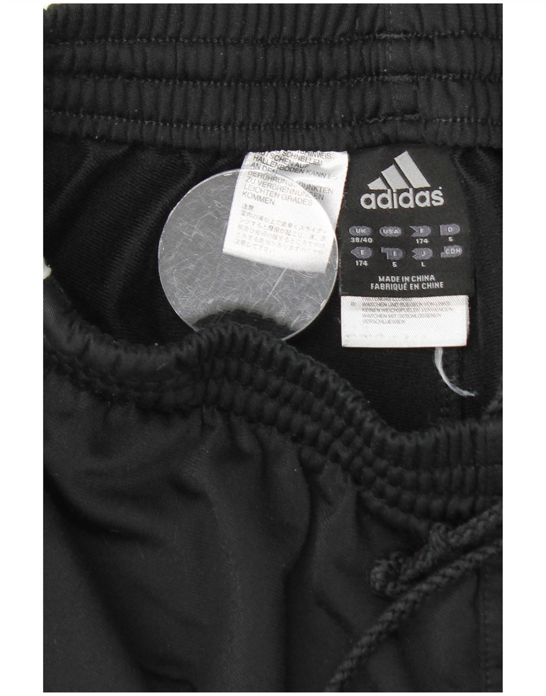 Ανδρική φόρμα Adidas Παντελόνι Joggers UK 38/40 Medium Black Colourblock