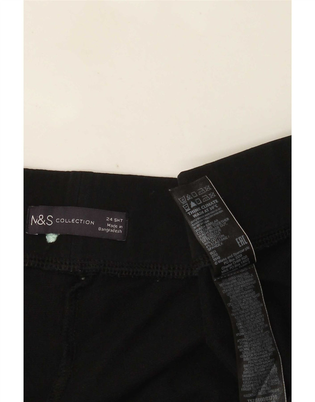 Zara Γυναικείο Κολάν UK 24 4XL Μαύρο βαμβακερό