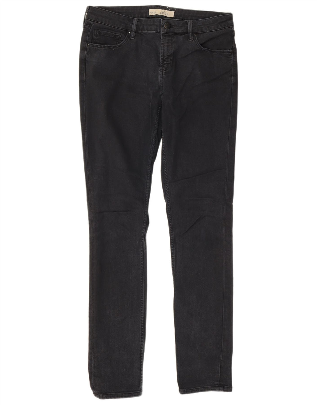 TOPSHOP Γυναικείο Baxter Slim Jeans W30 L32 Μαύρο βαμβακερό