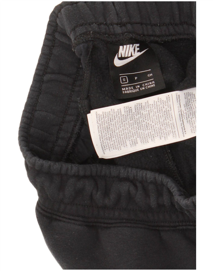 Ανδρική φόρμα Nike Swoosh Παντελόνι Joggers Μικρό μαύρο βαμβακερό