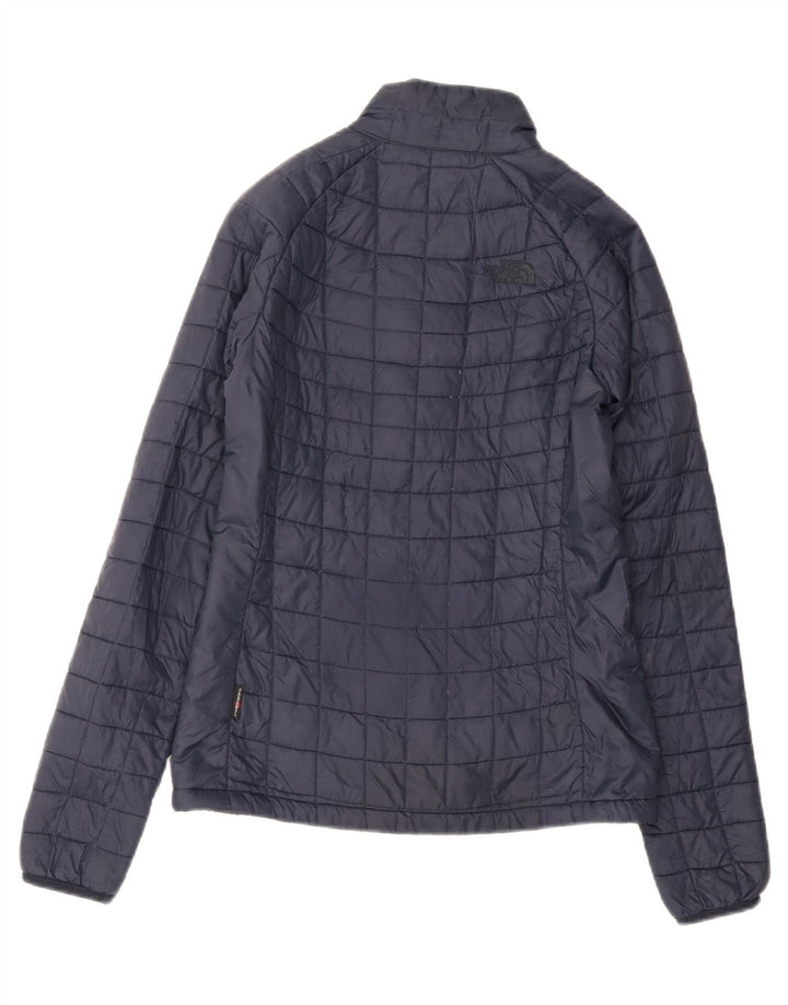 Το North Face γυναικείο μπουφάν με επένδυση UK 10 Small Navy Blue Nylon
