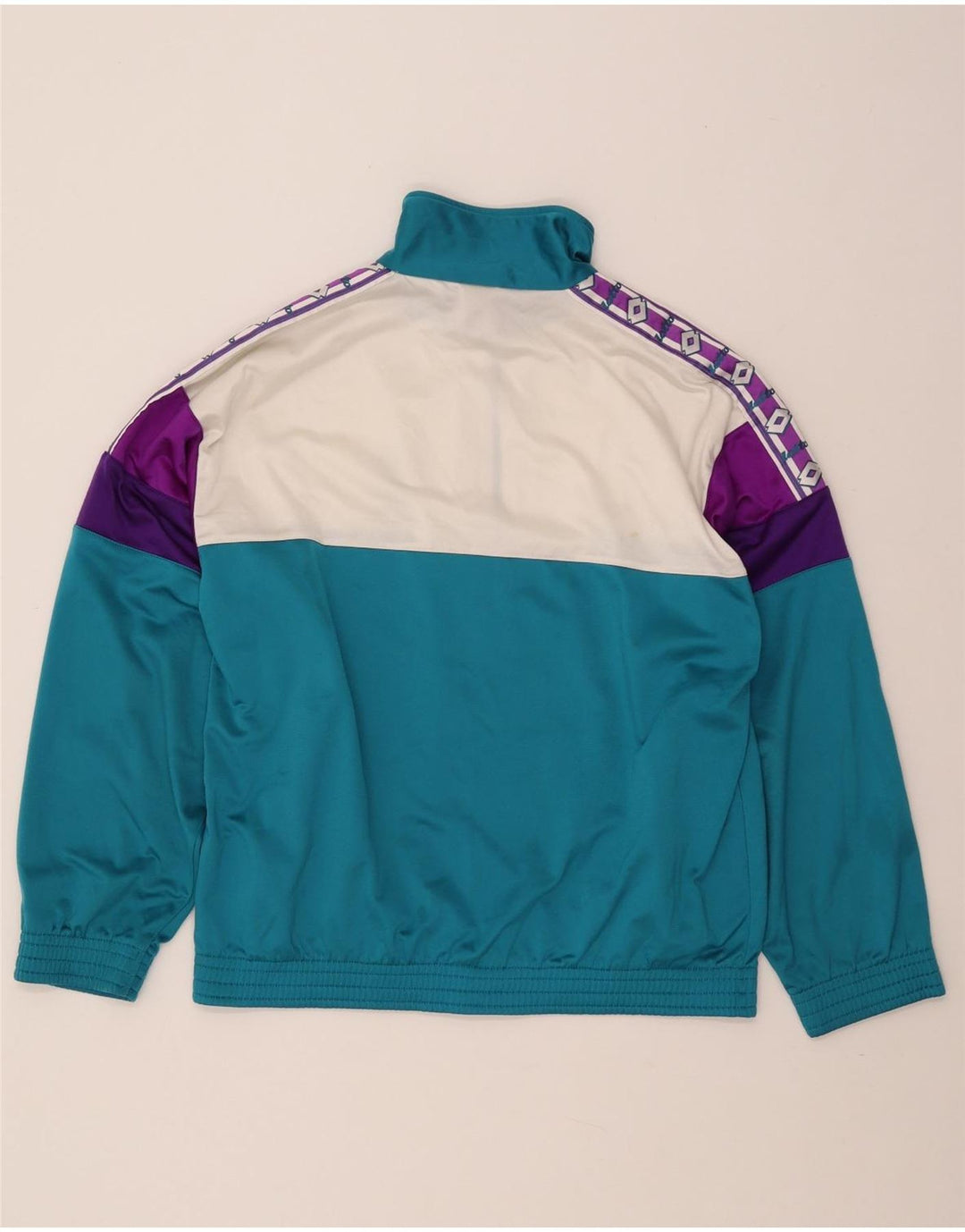 Ανδρική αθλητική φόρμα γραφικών LOTTO Top Jacket μεγάλο μπλε χρώμα