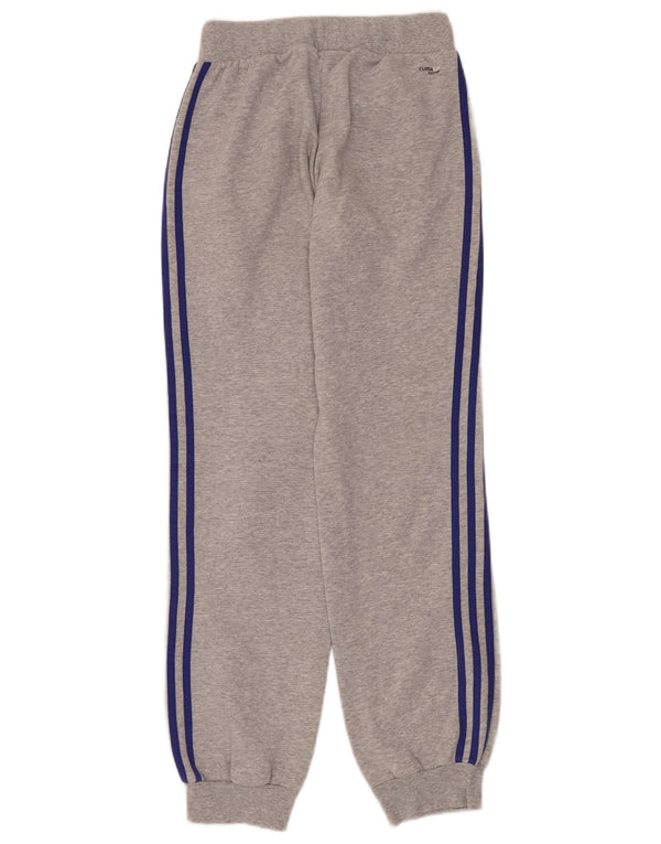 Adidas Γυναικεία φόρμα Climalite Παντελόνια Joggers UK 4/6 XS Grey Flecked