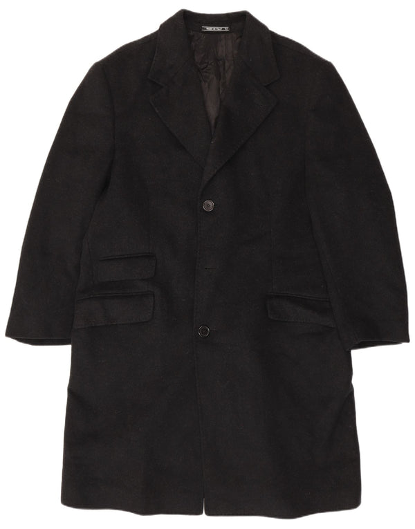 VINTAGE Ανδρικό παλτό Chesterfield IT 54 2XL Μαύρο Μαλλί